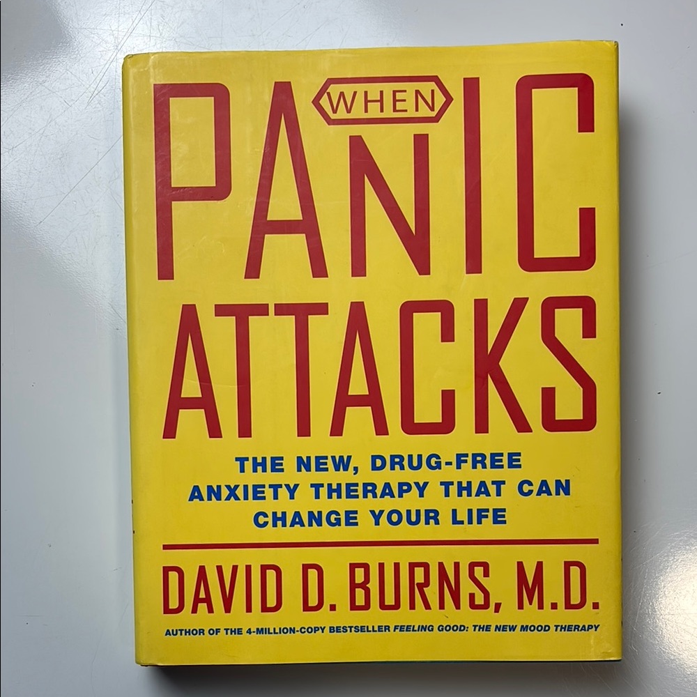 When Panic Attacks by David D. Burns hardcover book‎